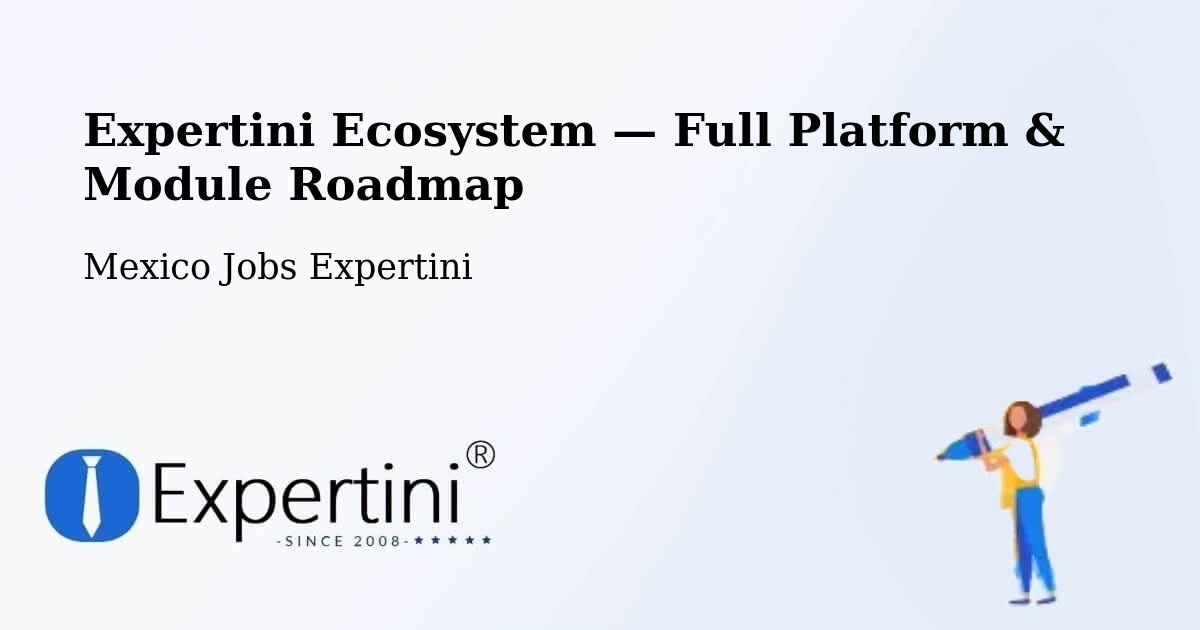 Expertini Ecosystem — Full Platform & Module Roadmap – Atolinga